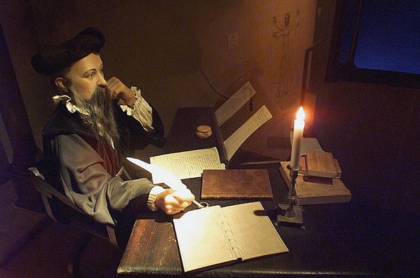 Nostradamus au musée de cire